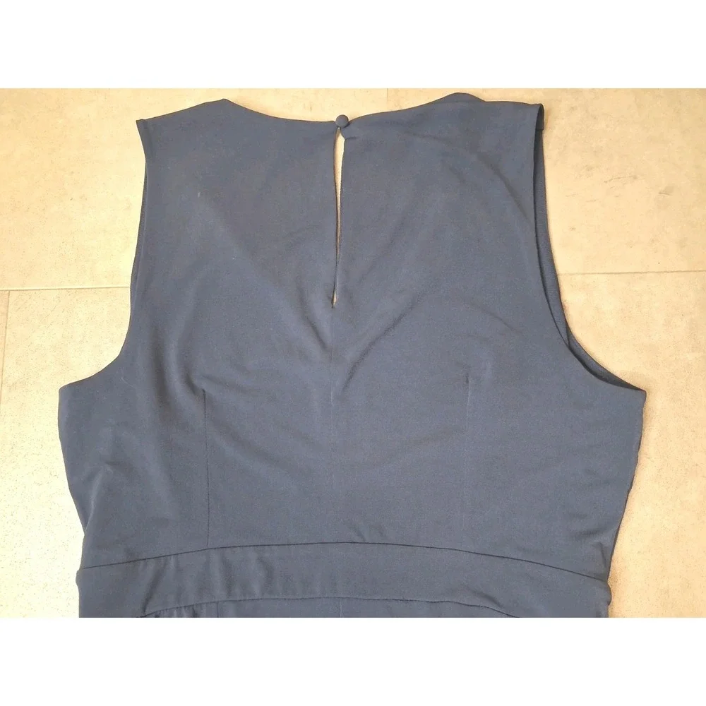 INC Jumpsuit Romper Large Wide Leg Workwear Office Brunch - Picture 7 of 12